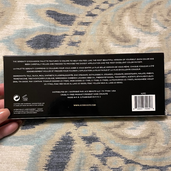 Ace Beauté (Limited Edition) Serenity Eyeshadow Palette - Picture 6 of 7
